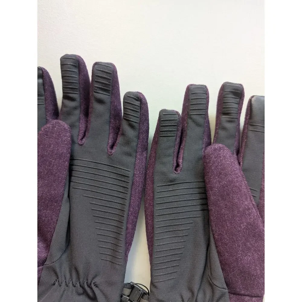 NWT Lululemon City Keeper Gloves Size L/XL HTGT Purple Fleece-Lined